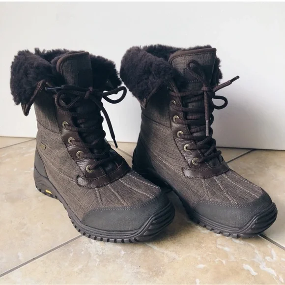 UGG Adirondack II Wool Lined Waterproof Snow Boots - Picture 1 of 5